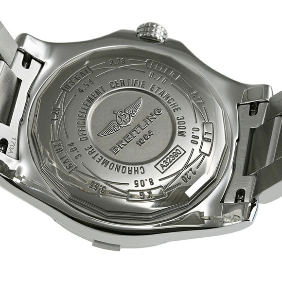 BREITLING Avenger II GMT Mother-of-Pearl Watch, Japan Exclusive, A3239011 A80... - Picture 6 of 9